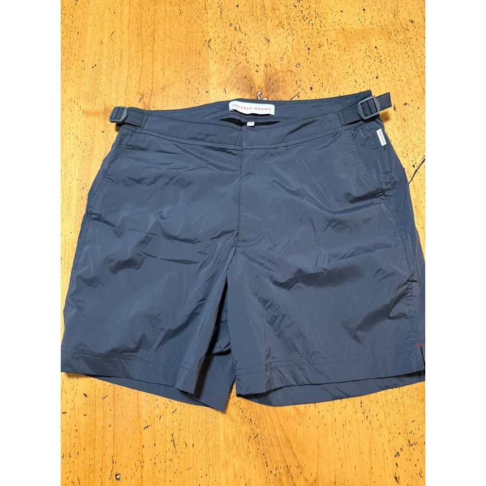 Orlebar Brown Bulldog Swim Shorts Men's 28 Gray EUC